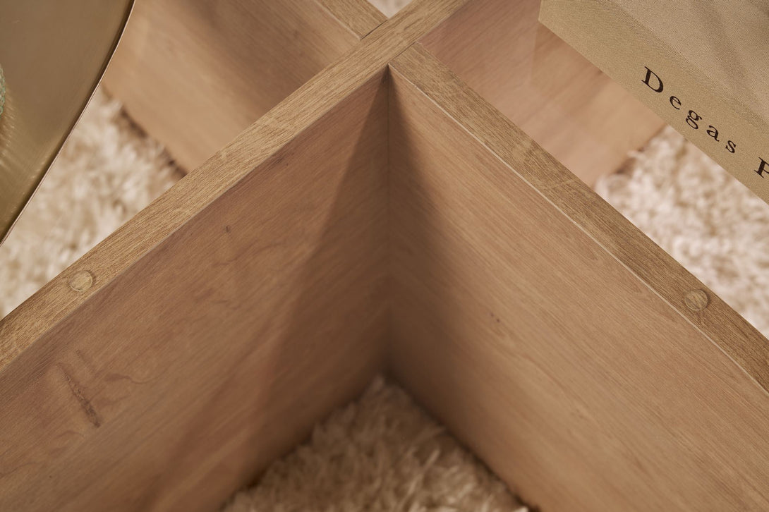 Stolić za kavu Aeris - Sapphire Oak, Transparent-Vasdom.hr