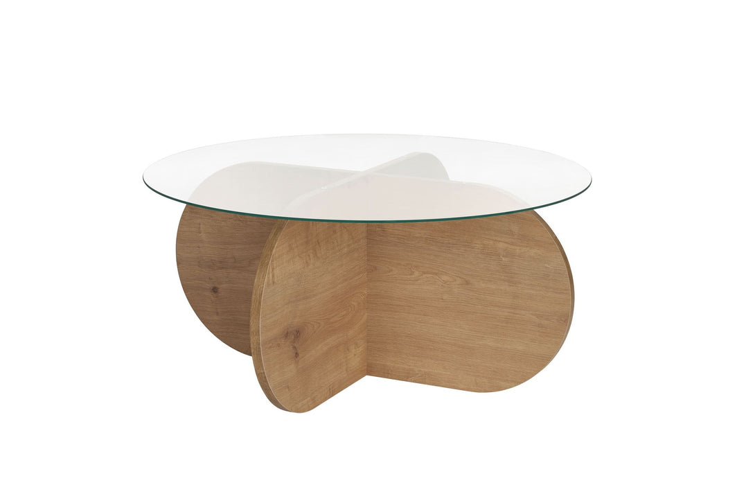 Stolić za kavu Aeris - Sapphire Oak, Transparent-Vasdom.hr
