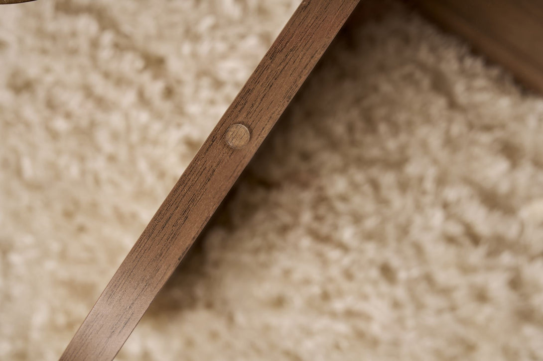 Stolić za kavu Aeris - Walnut, Transparent-Vasdom.hr