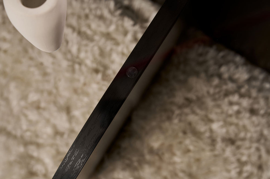 Stolić za kavu Aeris - Wood Black, Transparent-Vasdom.hr