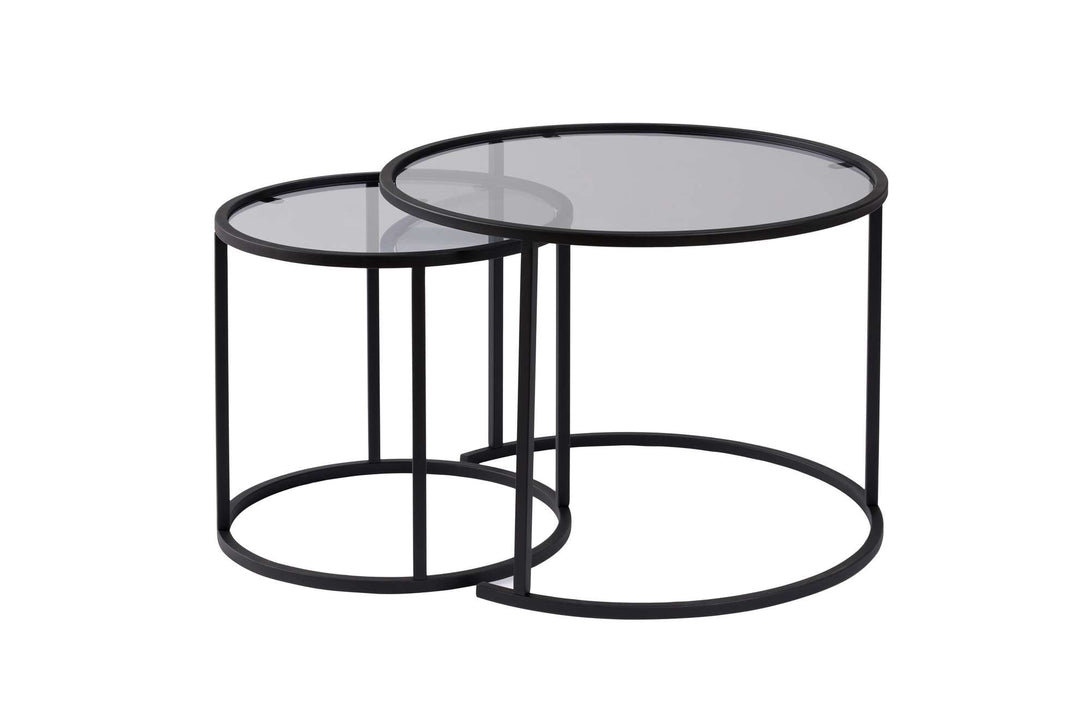 Stolić za kavu Aurum - 60, 42 - Black, Grey-Vasdom.hr