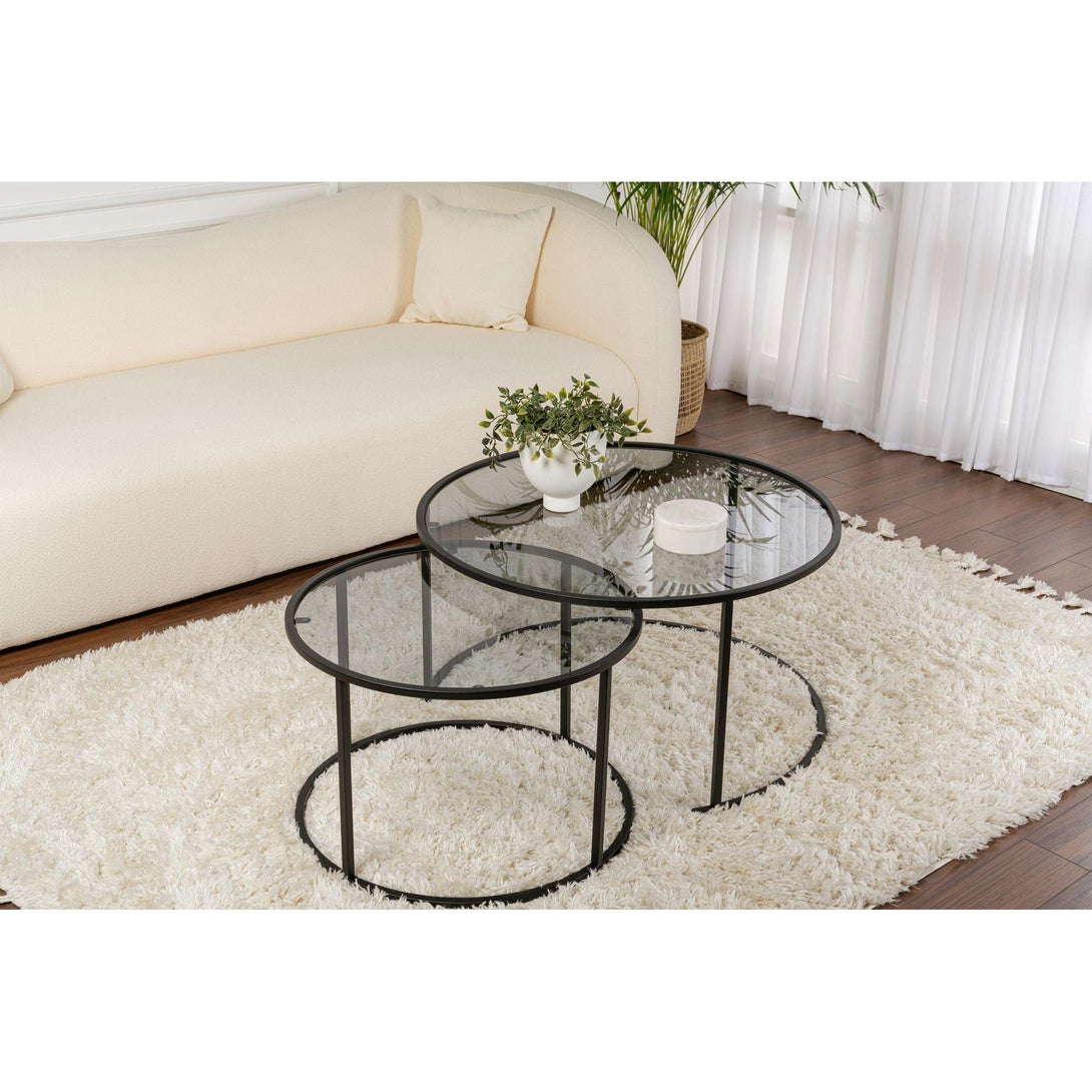 Stolić za kavu Aurum - 80, 60 - Black, Grey-Vasdom.hr