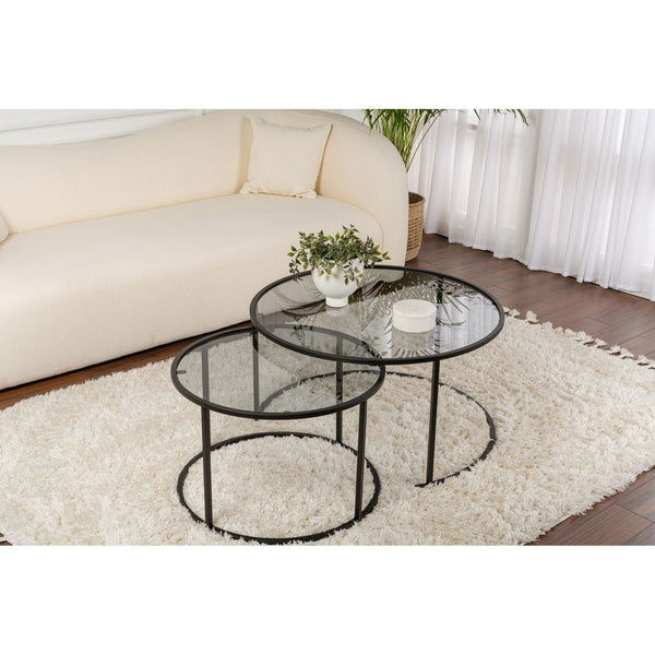 Stolić za kavu Aurum - 80, 60 - Black, Grey-Vasdom.hr