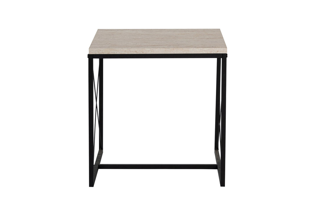 Stolić za kavu Defne - Black, Travertine-Vasdom.hr