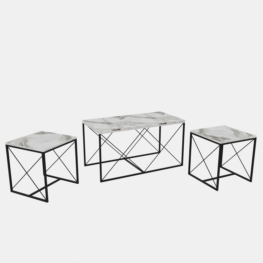 Stolić za kavu Defne - White Marble-Vasdom.hr