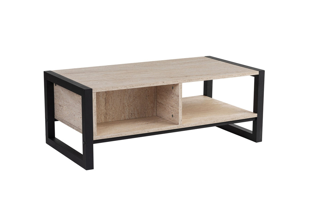 Stolić za kavu Haldizen - Black, Travertine-Vasdom.hr