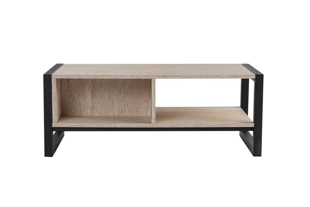 Stolić za kavu Haldizen - Black, Travertine-Vasdom.hr
