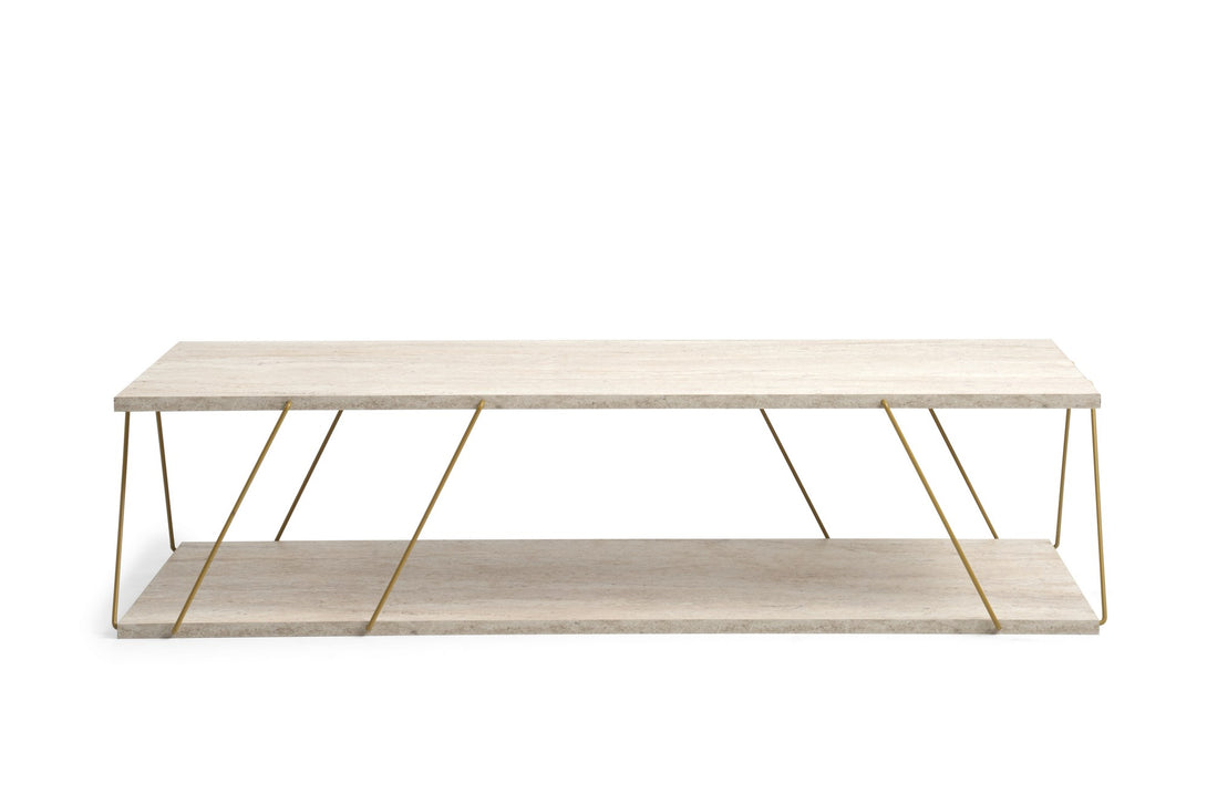 Stolić za kavu Labranda - Gold, Travertine-Vasdom.hr