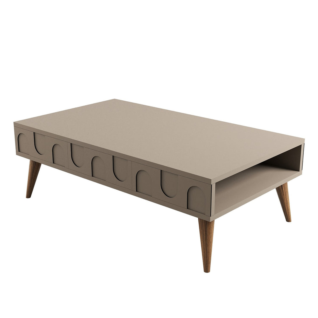 Stolić za kavu Lyon 34 - Atlas, Walnut-Vasdom.hr