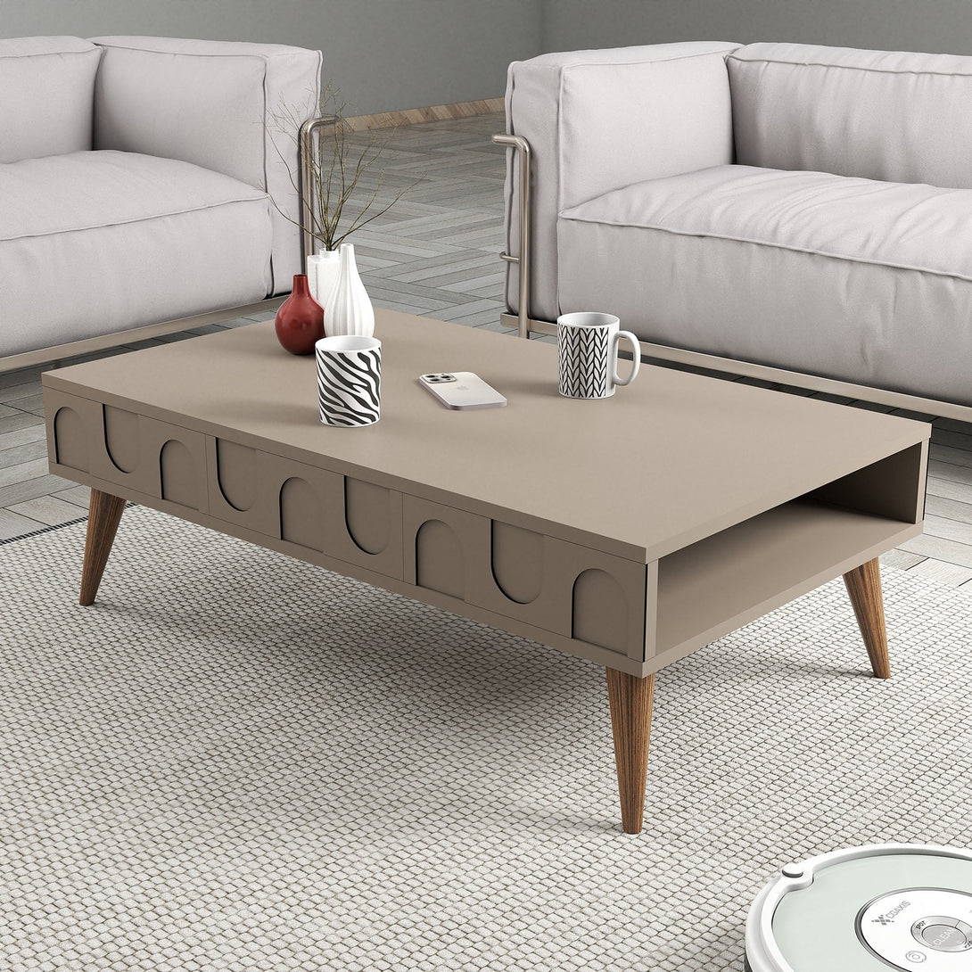 Stolić za kavu Lyon 34 - Atlas, Walnut-Vasdom.hr