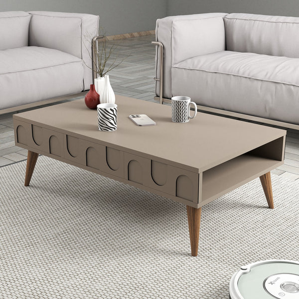 Stolić za kavu Lyon 34 - Atlas, Walnut-Vasdom.hr