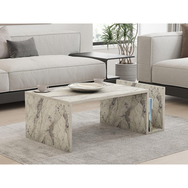 Stolić za kavu Memo - Freesia Marble-Vasdom.hr