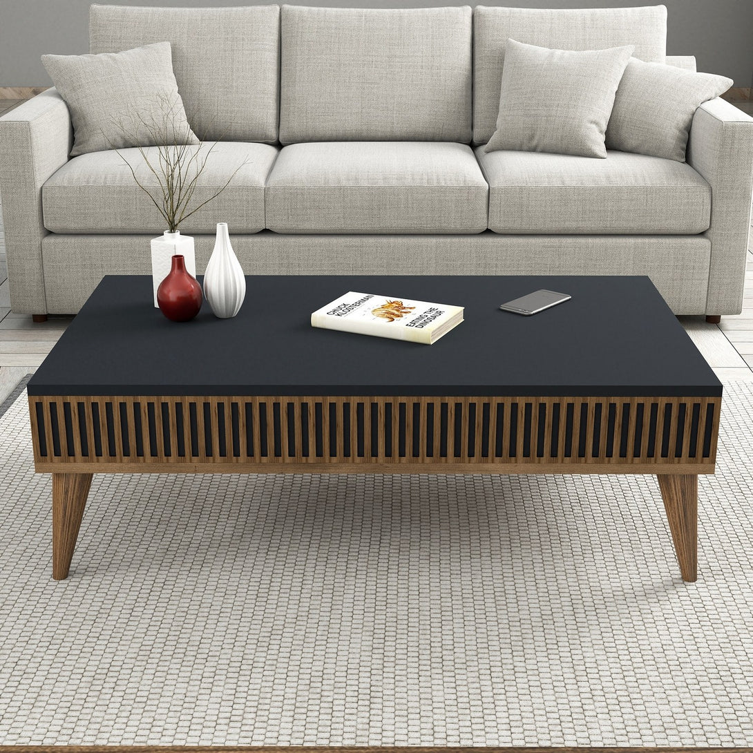 Stolić za kavu Milan - Walnut, Anthracite-Vasdom.hr