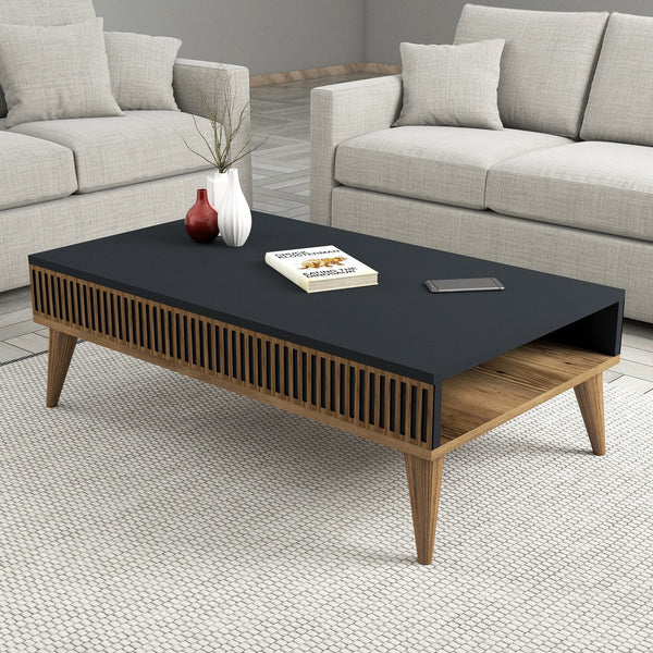 Stolić za kavu Milan - Walnut, Anthracite-Vasdom.hr
