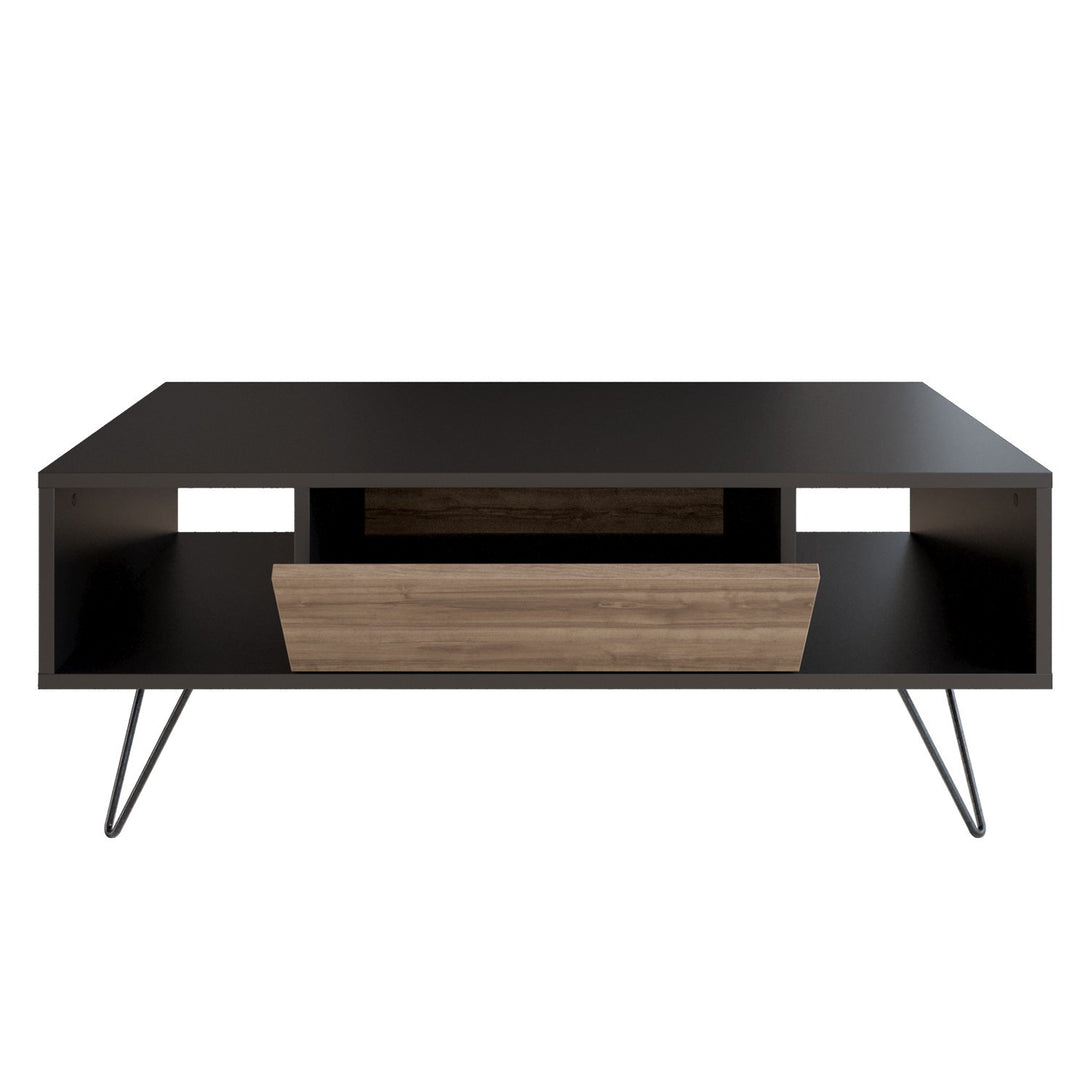 Stolić za kavu Mistico - Black, Walnut-Vasdom.hr