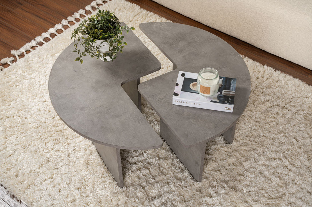 Stolić za kavu Moira - Concrete Grey-Vasdom.hr