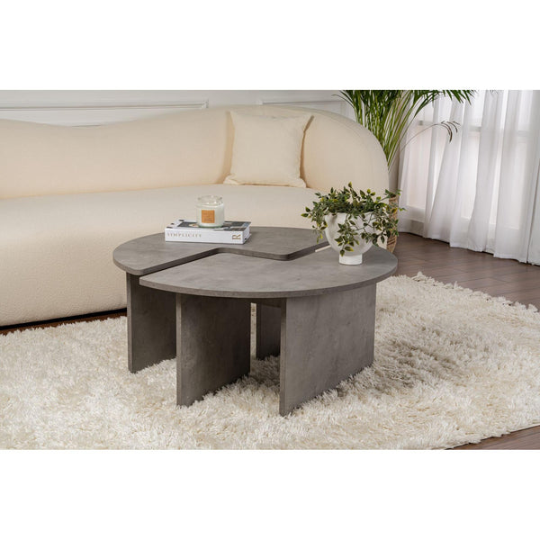 Stolić za kavu Moira - Concrete Grey-Vasdom.hr
