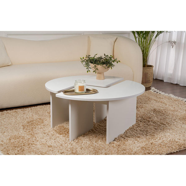 Stolić za kavu Moira - Natural White-Vasdom.hr