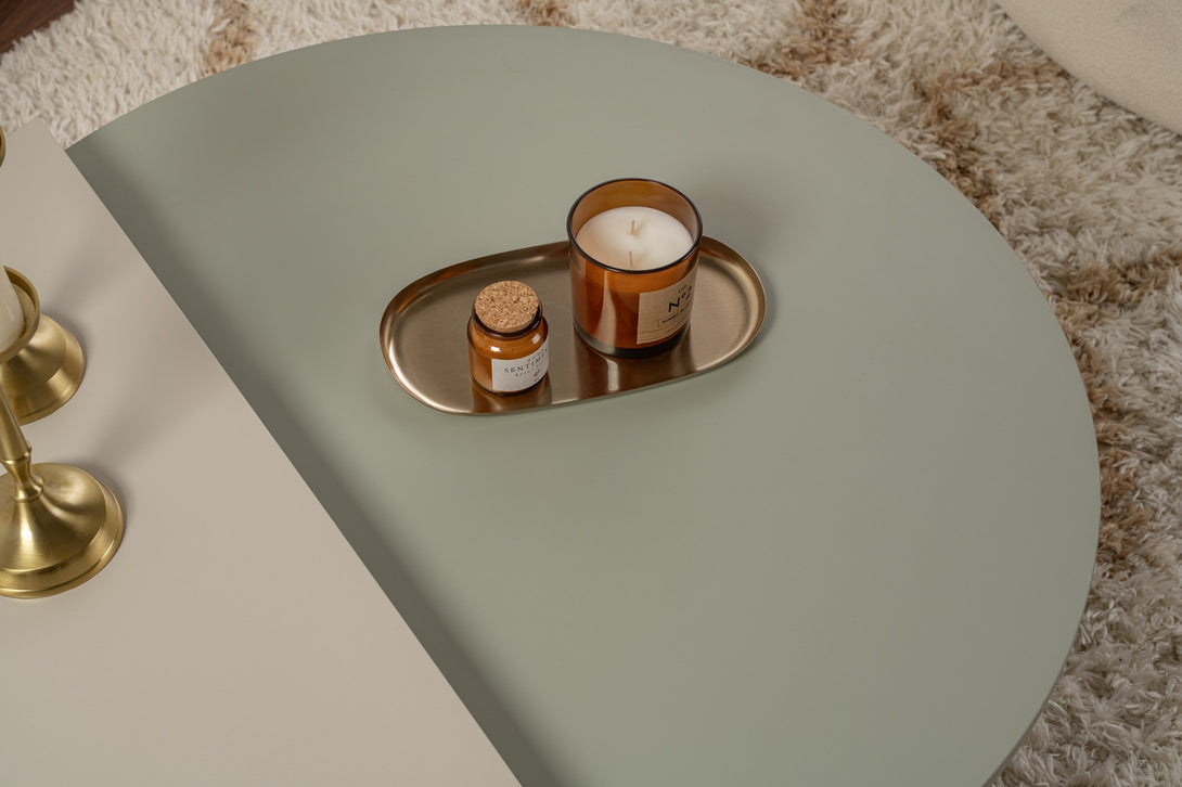 Stolić za kavu Orion - Ash Green, Sandstone-Vasdom.hr