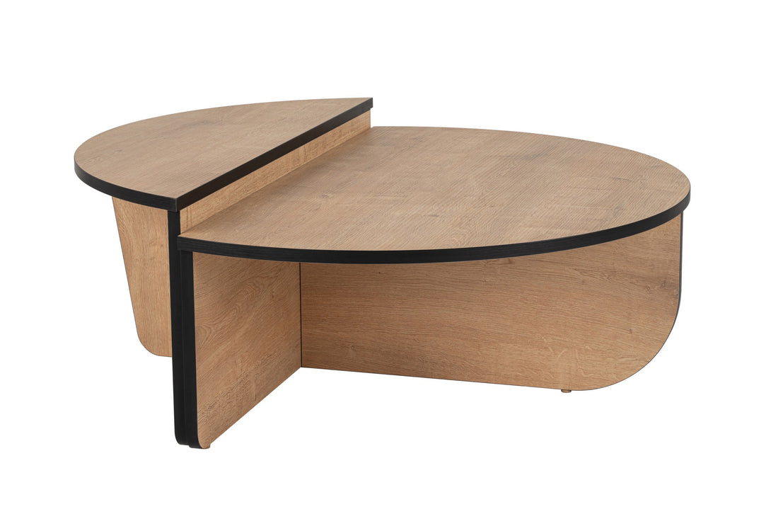 Stolić za kavu Orion - Honey Oak, Black-Vasdom.hr