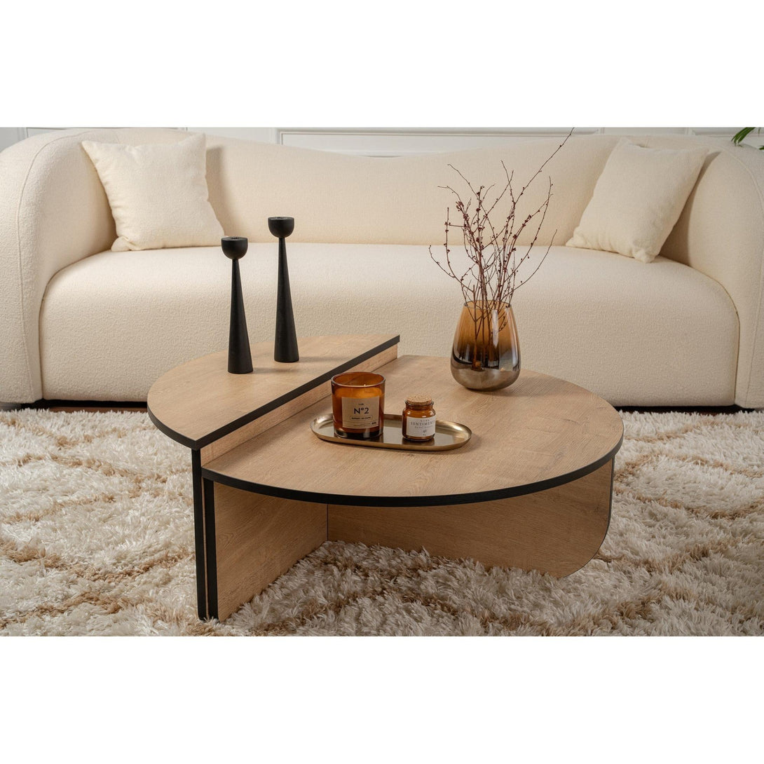 Stolić za kavu Orion - Honey Oak, Black-Vasdom.hr