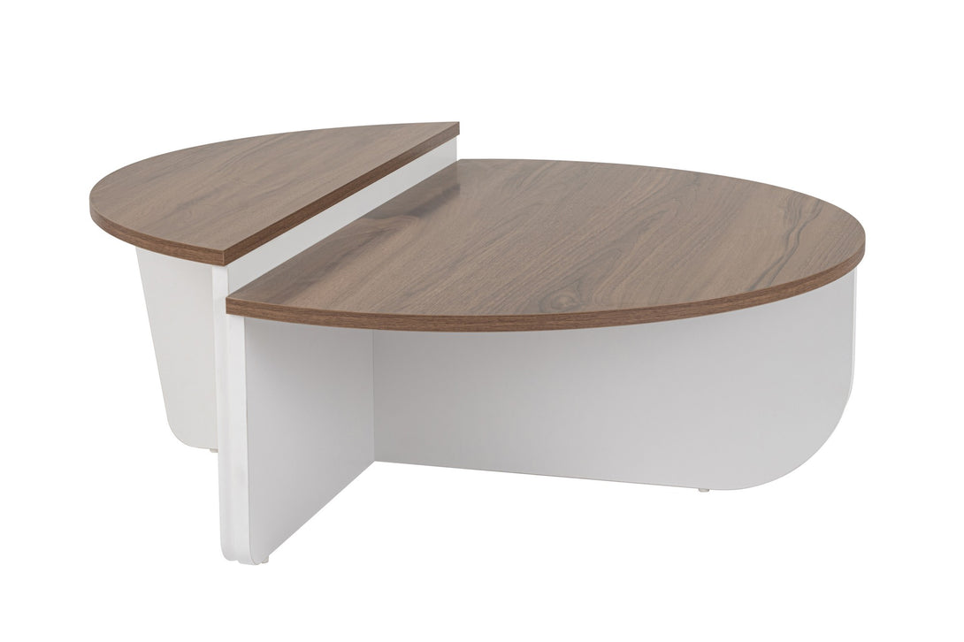 Stolić za kavu Orion - Walnut, White-Vasdom.hr