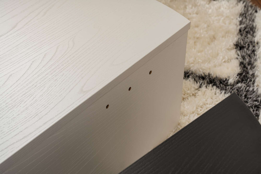 Stolić za kavu Orion - Wood White, Wood Black-Vasdom.hr