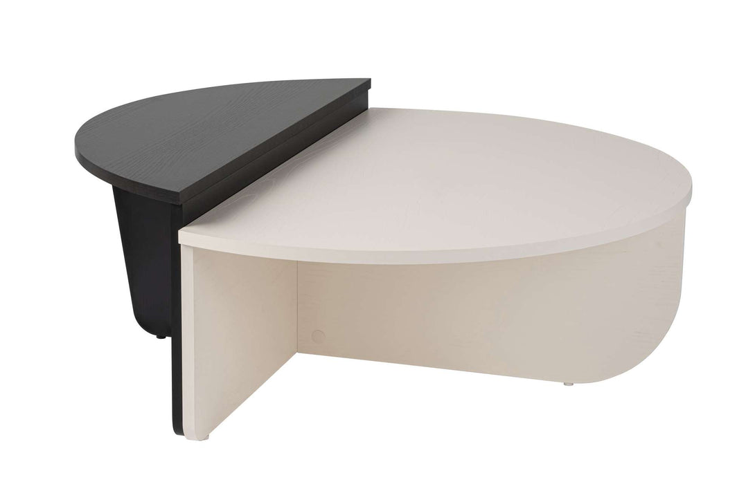 Stolić za kavu Orion - Wood White, Wood Black-Vasdom.hr