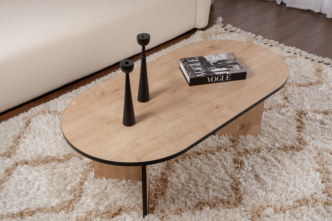 Stolić za kavu Sable - Sapphire Oak, Black-Vasdom.hr