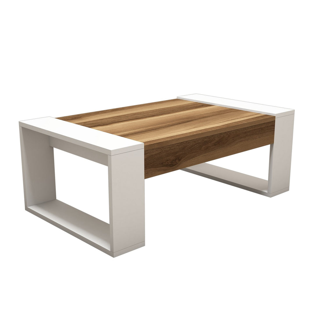 Stolić za kavu Venüs - Walnut, White-Vasdom.hr