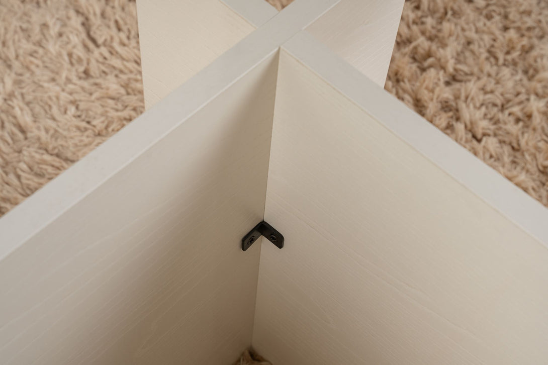 Stolić za kavu Vetrino - Wooden White-Vasdom.hr