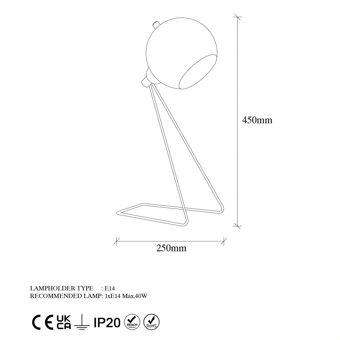 Stolna lampa Mixed - 11495-Vasdom.hr