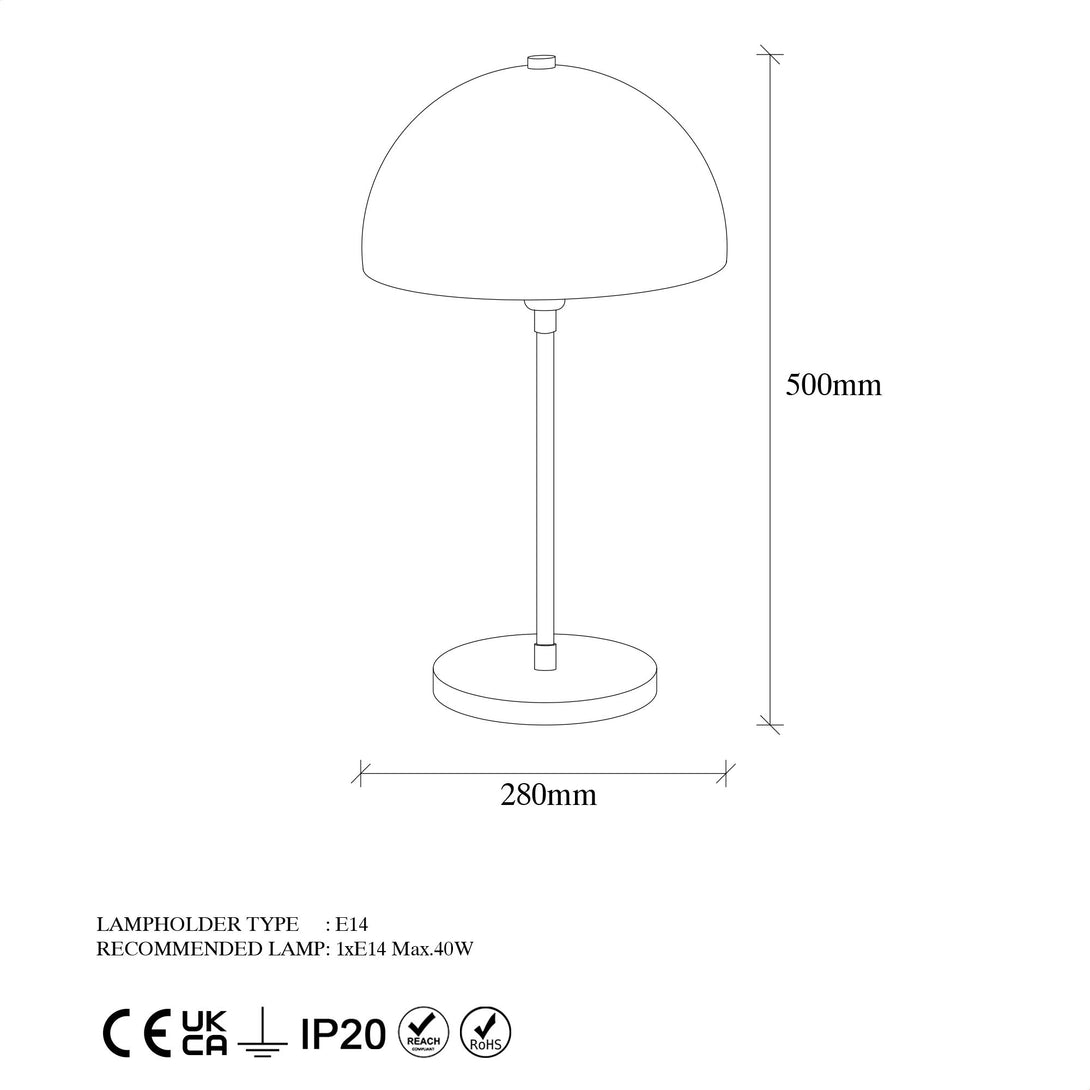 Stolna lampa Varzan - 10857-Vasdom.hr
