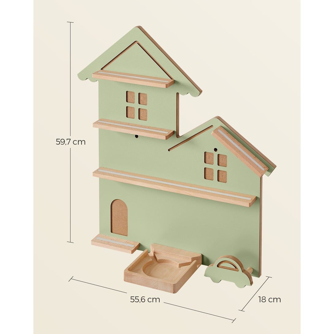 Toniebox polica za figurice i ukrase, 18 x 55,5 x 59,7 cm, lovor zelene boje | SONGMICS-Vasdom.hr