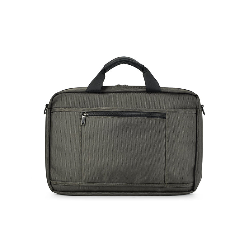 Torba za laptop veličine 15" (40 x 26 x 5 cm), sivo-zelene boje | BONTOUR-Vasdom.hr