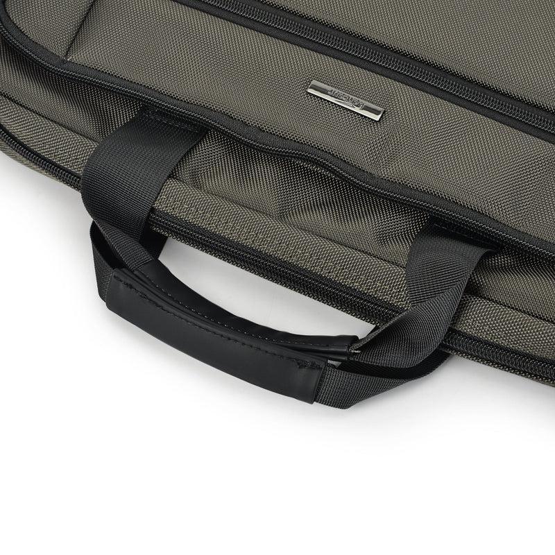 Torba za laptop veličine 15" (40 x 26 x 5 cm), sivo-zelene boje | BONTOUR-Vasdom.hr