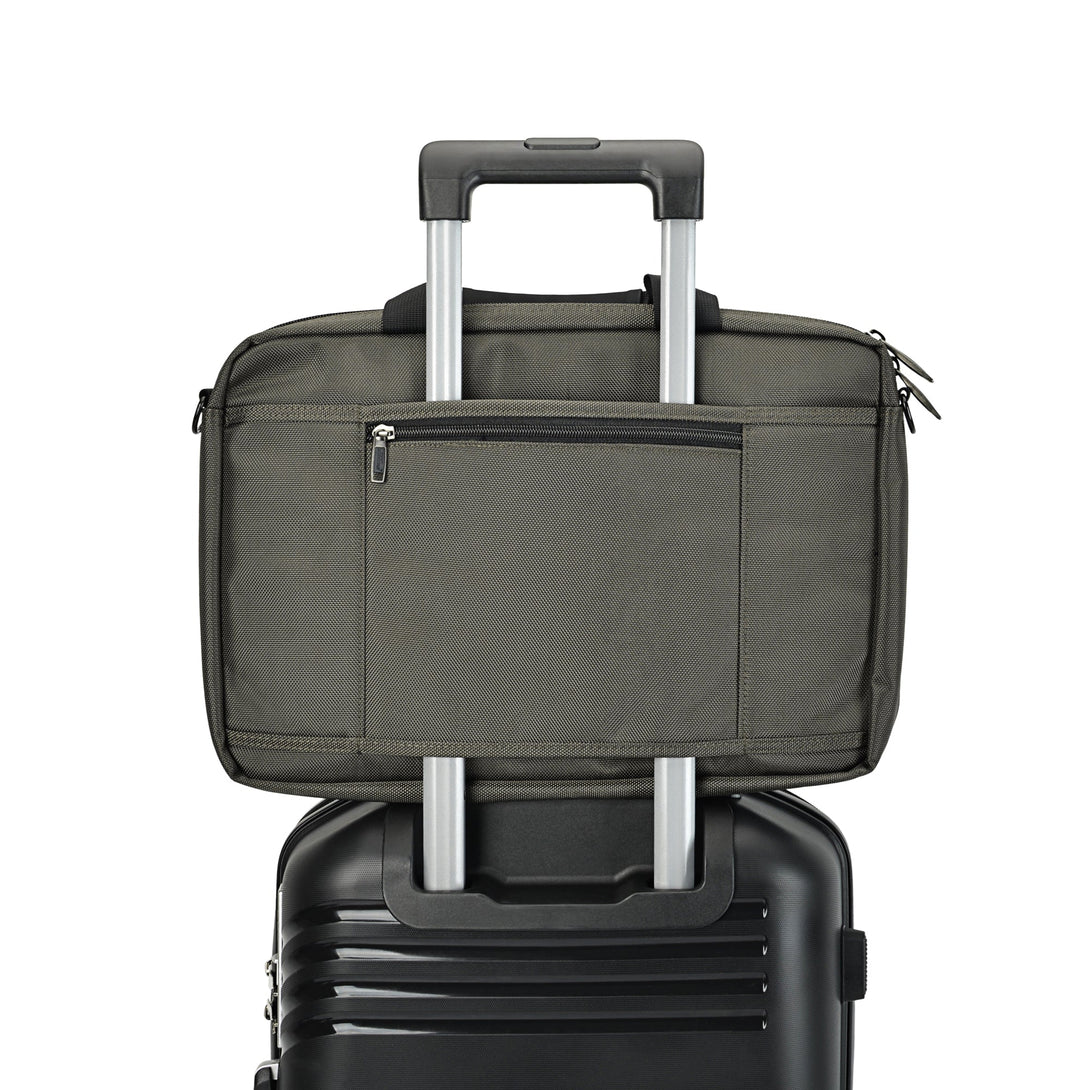 Torba za laptop veličine 17" (42 x 31 x 5 cm), sivo-zelene boje | BONTOUR-Vasdom.hr