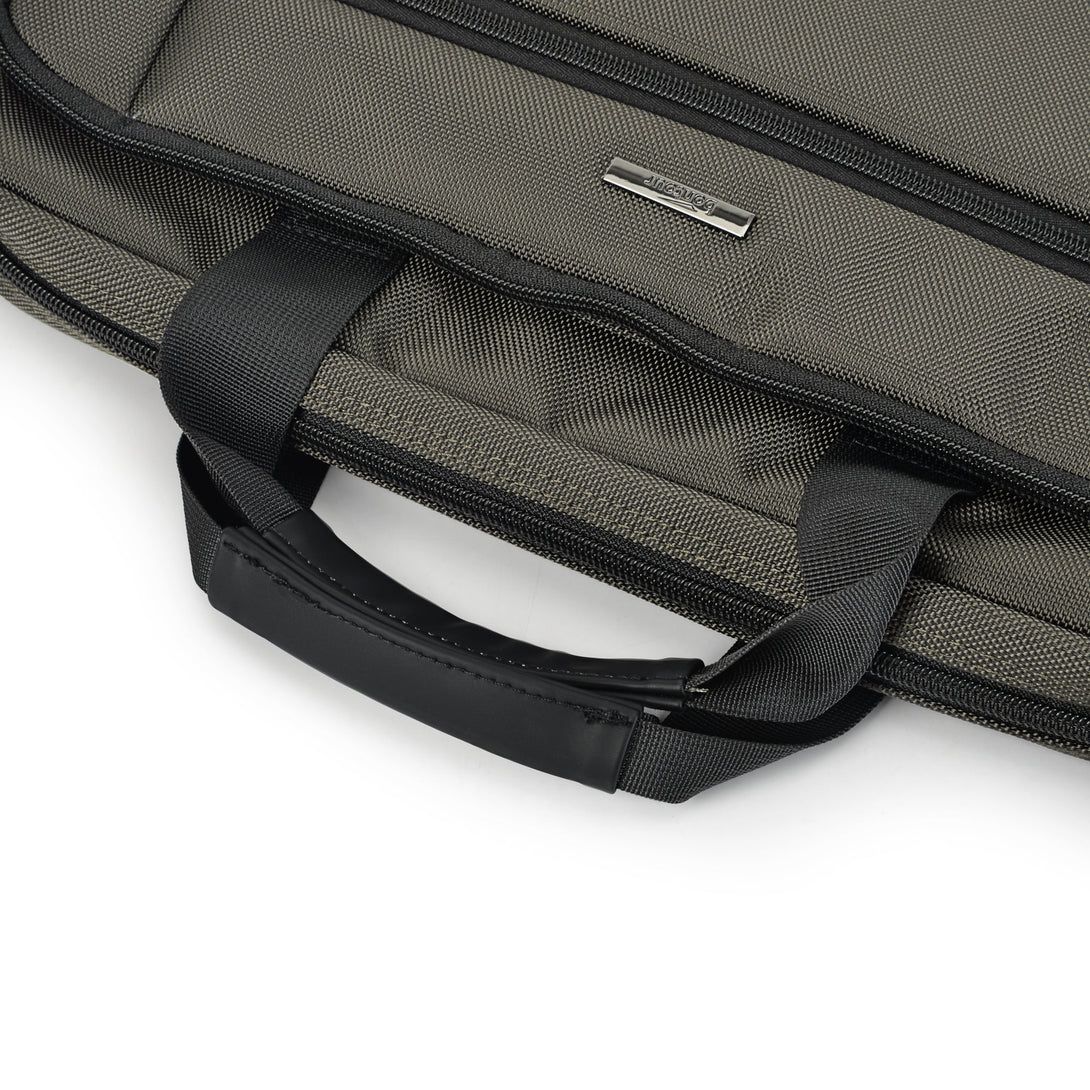 Torba za laptop veličine 17" (42 x 31 x 5 cm), sivo-zelene boje | BONTOUR-Vasdom.hr