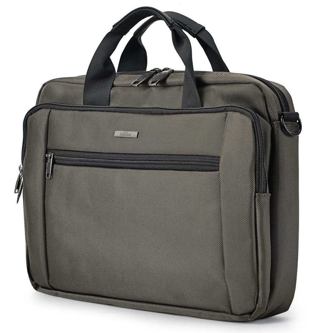 Torba za laptop veličine 17" (42 x 31 x 5 cm), sivo-zelene boje | BONTOUR-Vasdom.hr