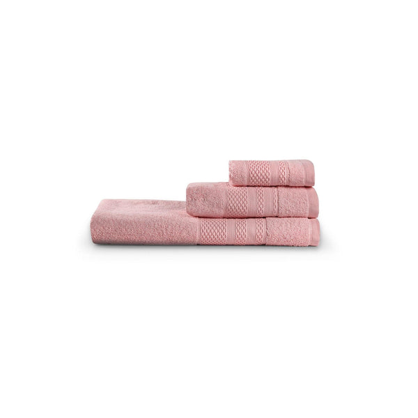 Törölköző Postavi (3 kom) Piramit - Dusty Rose-Vasdom.hr