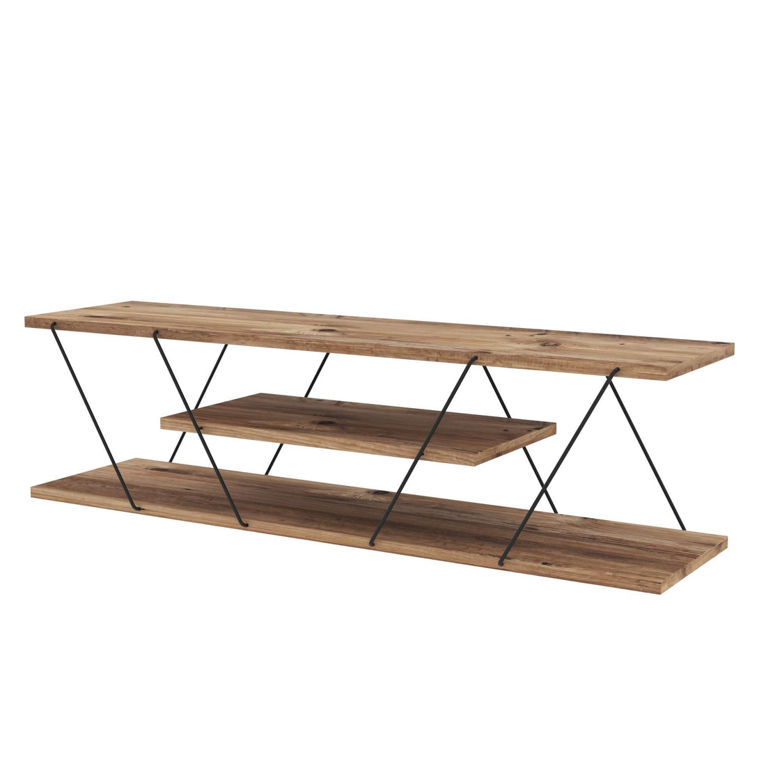 TV ormarić Canaz v2 - Black, Walnut-Vasdom.hr