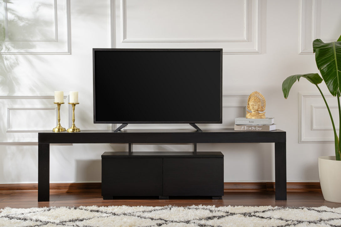 TV ormarić Enclave - Wood Black-Vasdom.hr