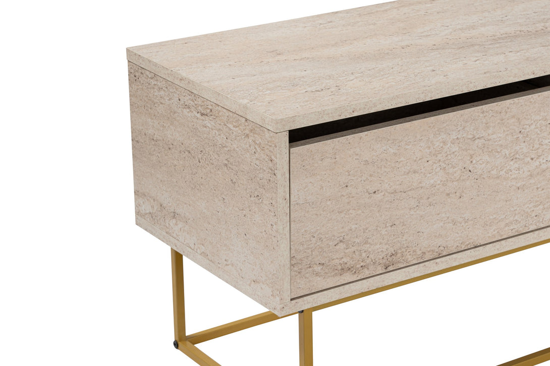 TV ormarić Escape 180 - Gold, Travertine-Vasdom.hr