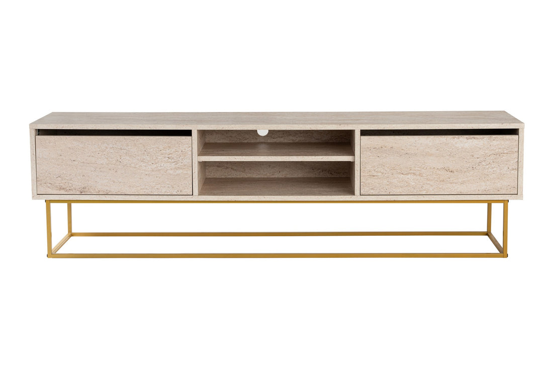 TV ormarić Escape 180 - Gold, Travertine-Vasdom.hr
