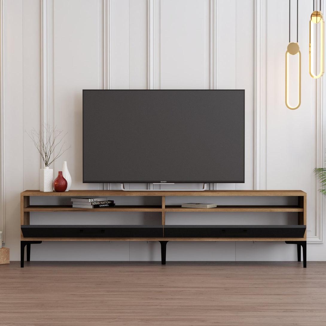 TV ormarić Istanbul 2 - Walnut Anthracite-Vasdom.hr