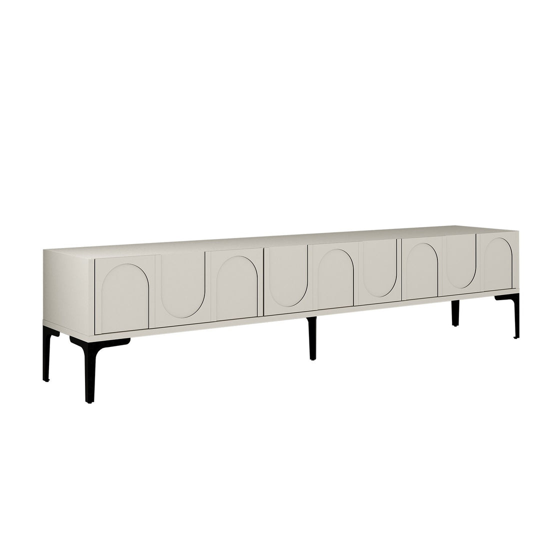 TV ormarić Lyon 42 - Cream, Black-Vasdom.hr