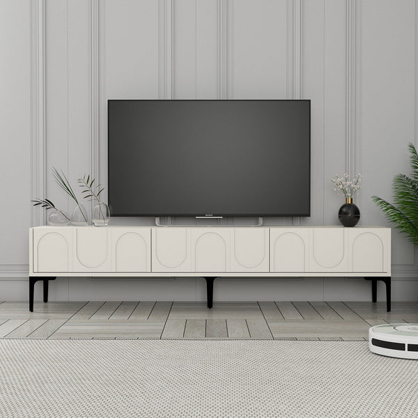 TV ormarić Lyon 42 - Cream, Black-Vasdom.hr