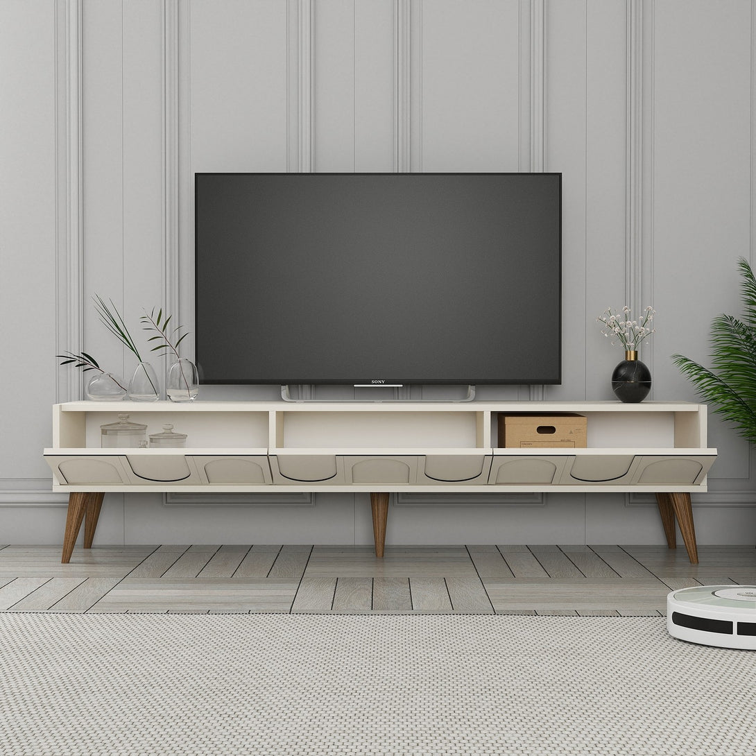 TV ormarić Lyon 44 - Cream, Walnut-Vasdom.hr
