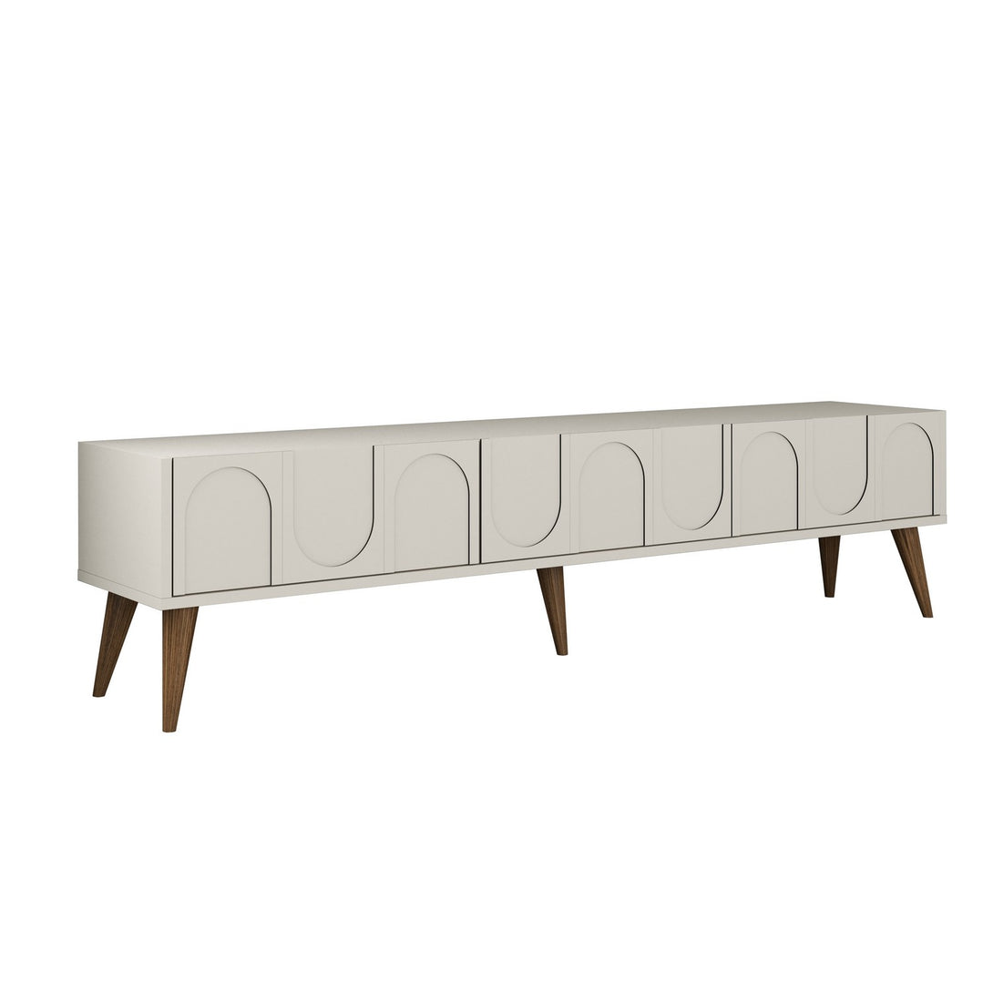 TV ormarić Lyon 44 - Cream, Walnut-Vasdom.hr