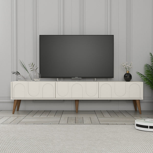 TV ormarić Lyon 44 - Cream, Walnut-Vasdom.hr